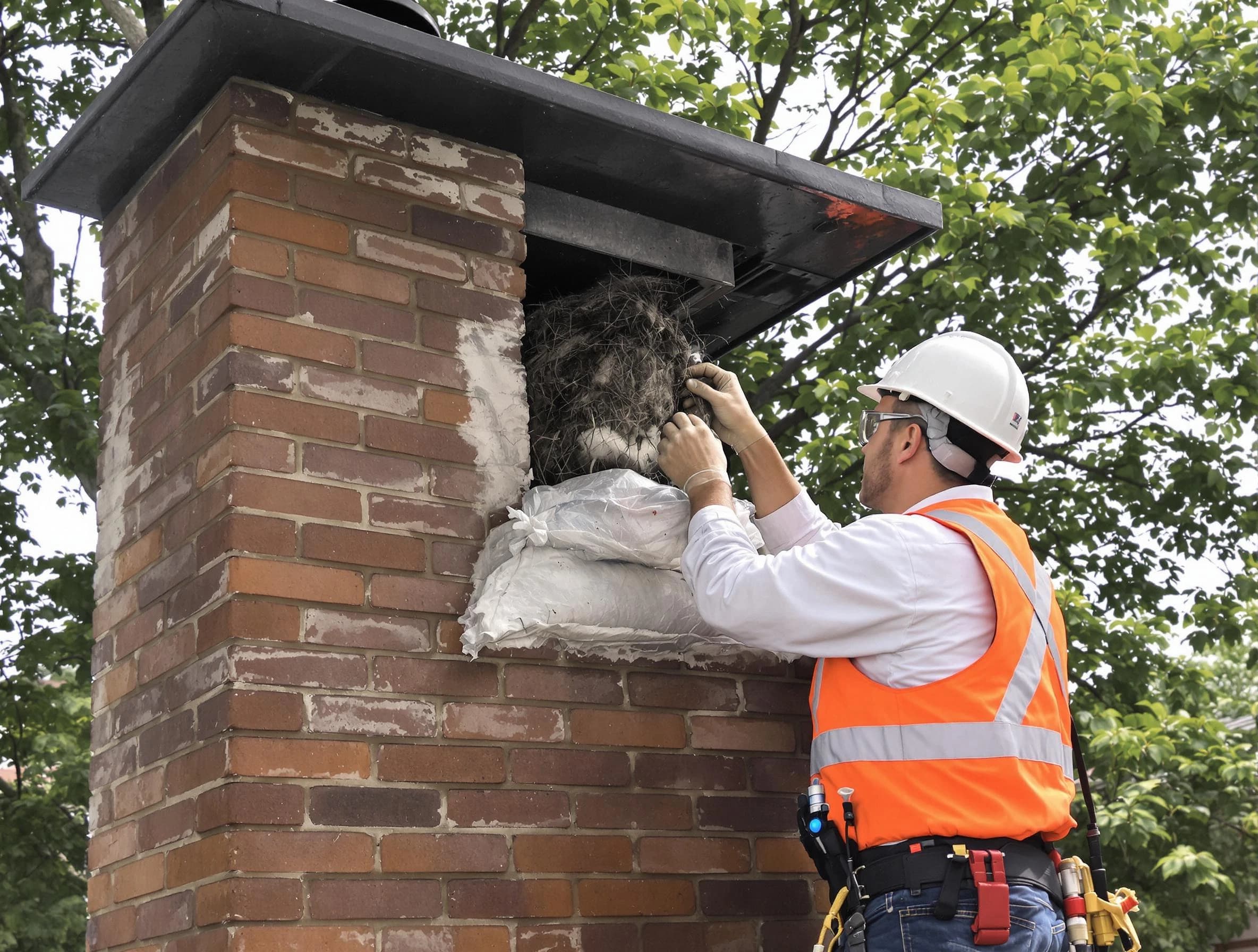 Humane removal of debris and animals by Guadalupe Chimney Sweep in Guadalupe, AZ