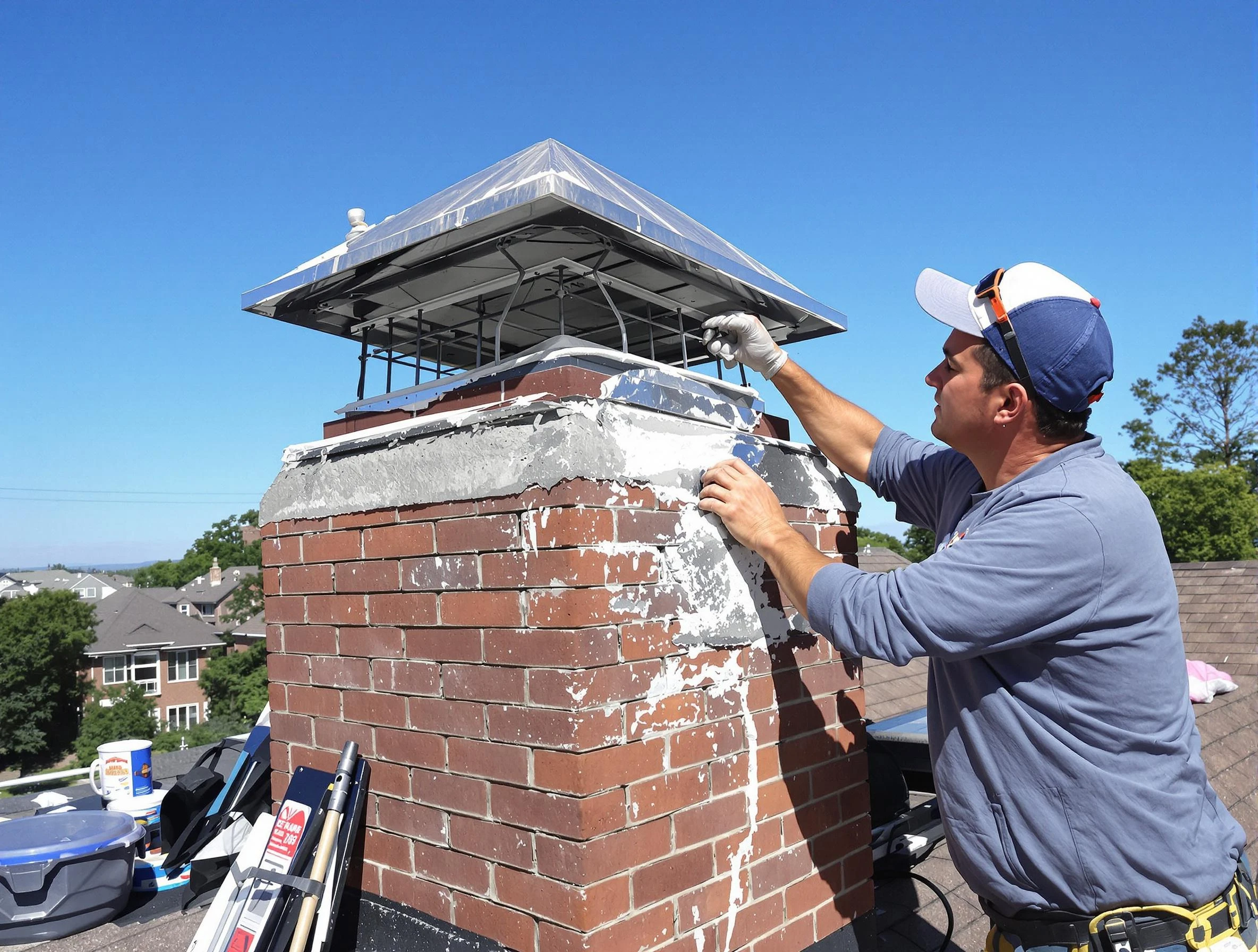 Chimney Crown Services service in Guadalupe, AZ