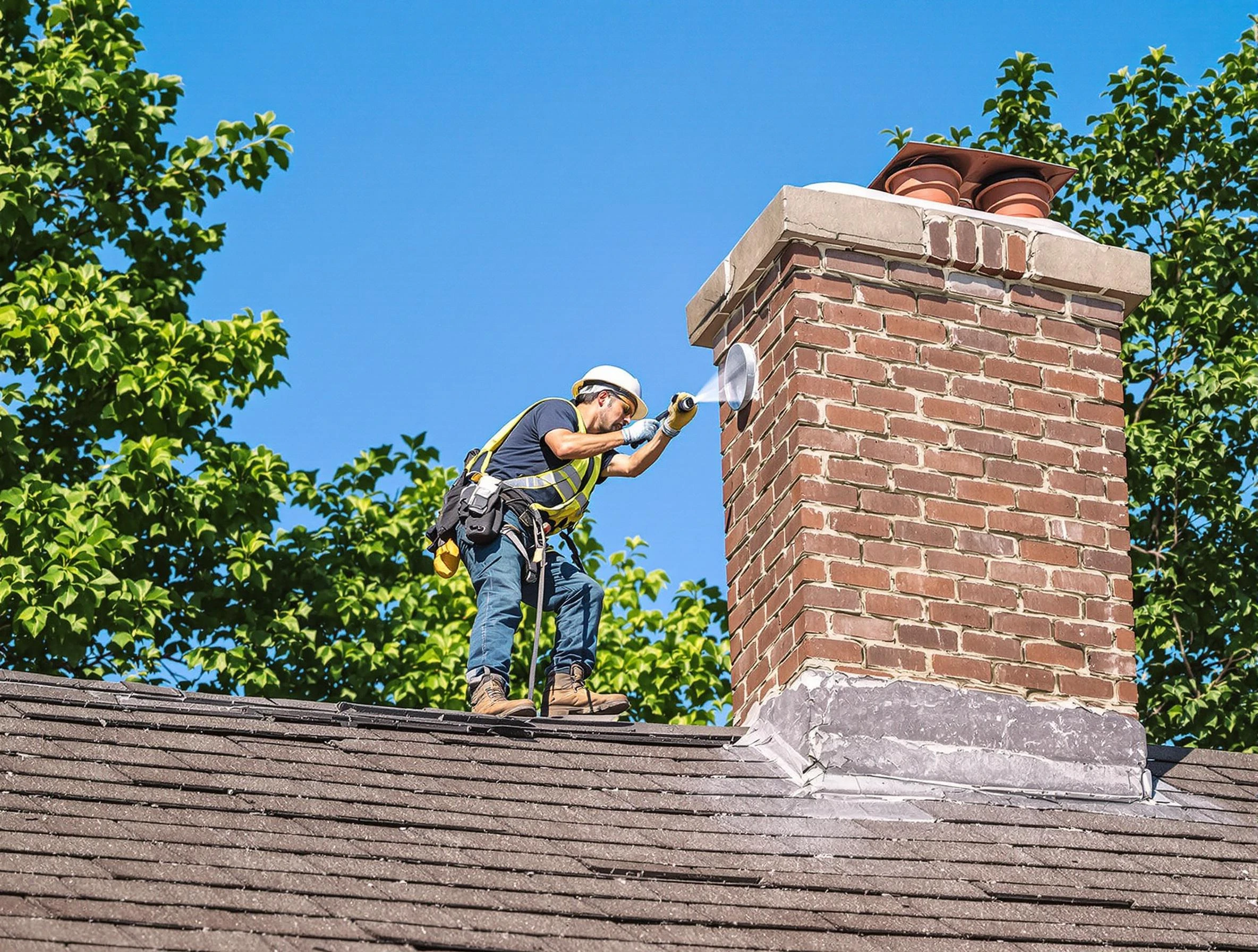 Guadalupe Chimney Sweep performing an inspection with advanced tools in Guadalupe, AZ