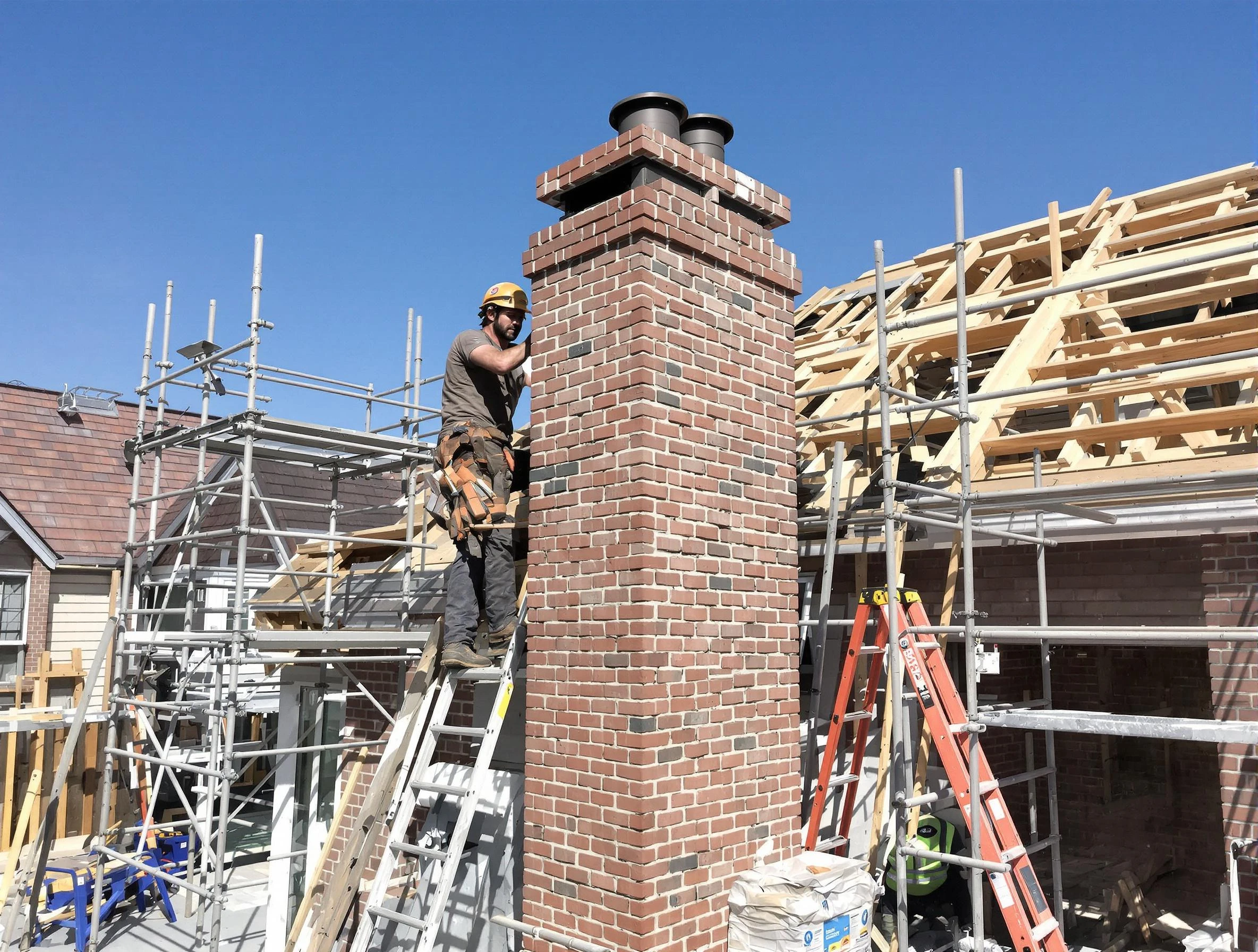 New chimney installation completed by Guadalupe Chimney Sweep in Guadalupe, AZ