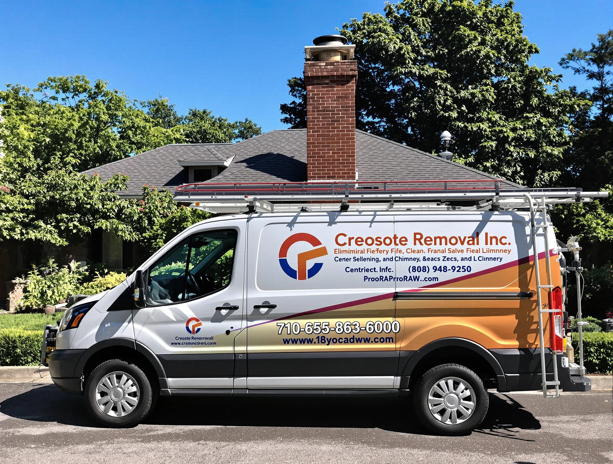 Guadalupe Chimney Sweep technician removing creosote safely in Guadalupe, AZ